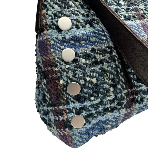 Hammitt VIP Satchel Woven Waltz Tweed Crossbody
